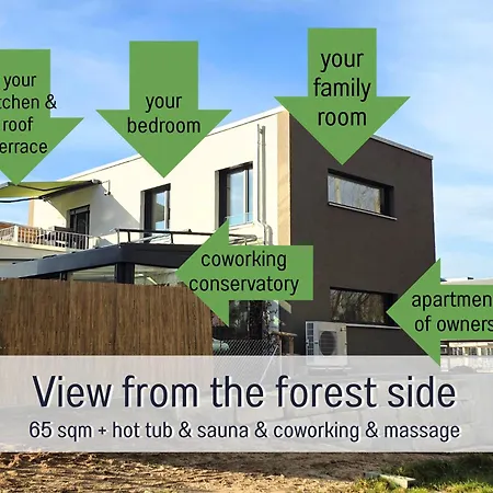 아파트 Baham-apartment - Including Hot Tub, Sauna, Massage Chair, Roof Terrace, Barbecue - Metro 15 Min, Exhibition Center 8 Min Walk