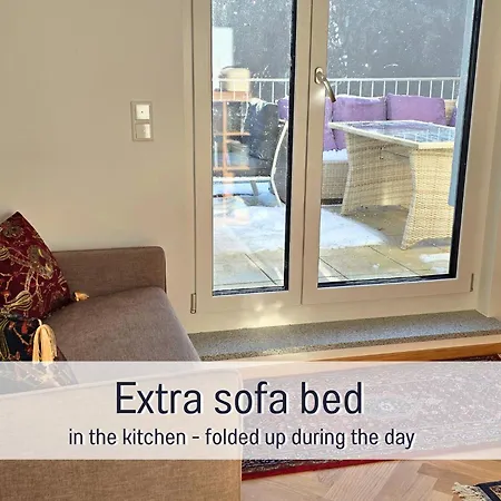 Baham-apartment - Including Hot Tub, Sauna, Massage Chair, Roof Terrace, Barbecue - Metro 15 Min, Exhibition Center 8 Min Walk 아파트 뉘른베르크
